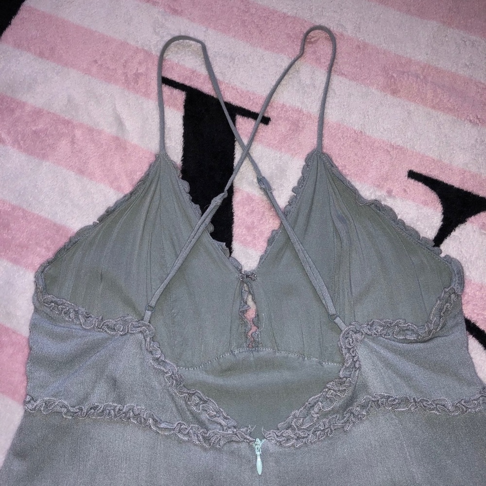 Sage Ruffle Dress - Picture 7 of 11